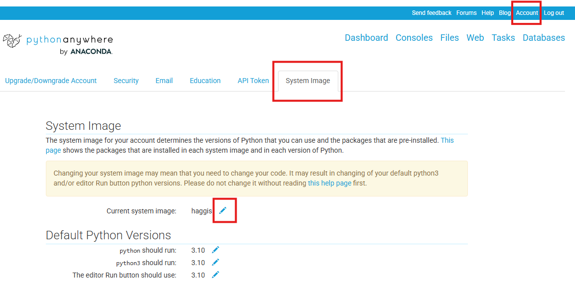 PythonAnywhereでPython3.13を使う | tomomori.net